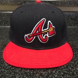 Atlanta Braves MLB New Era Hat 7 3/8